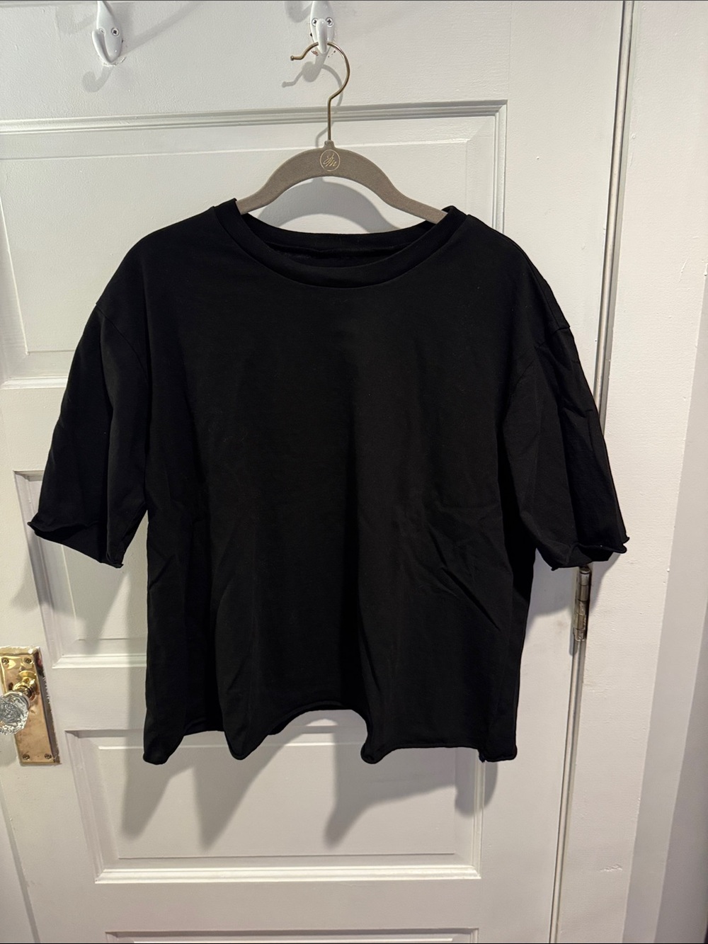 Frank & Eileen Black Short Sleeve Crew Tee